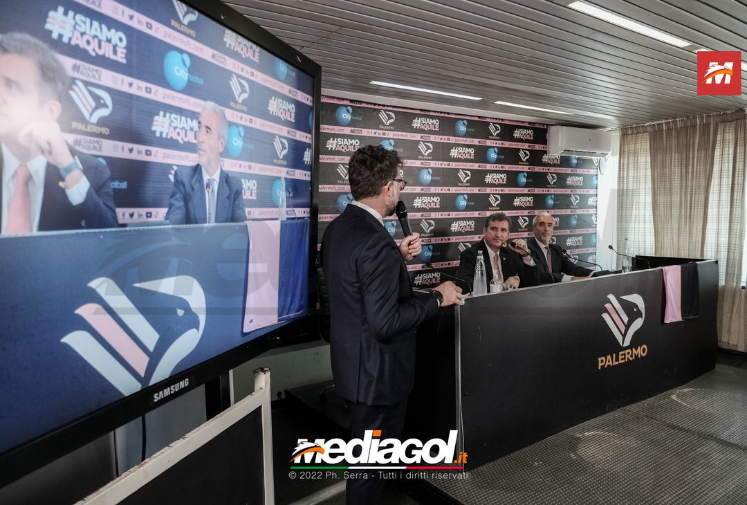 FOTO Palermo, arrivo al Barbera del City Group e conferenza Mirri e Soriano (Gallery) - immagine 104