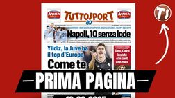 Prima pagina Tuttosport: Udinese-Milan, parla il difensore Bertola