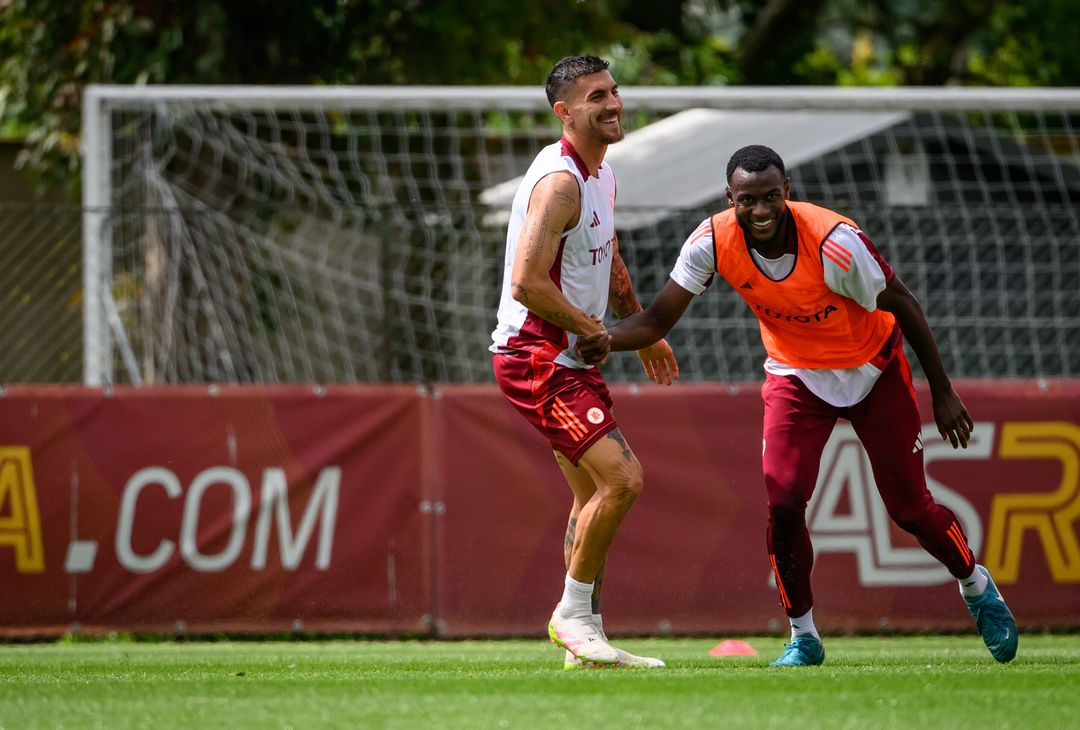 Trigoria, la ripresa degli allenamenti in vista dell’Atalanta – FOTO GALLERY - immagine 13