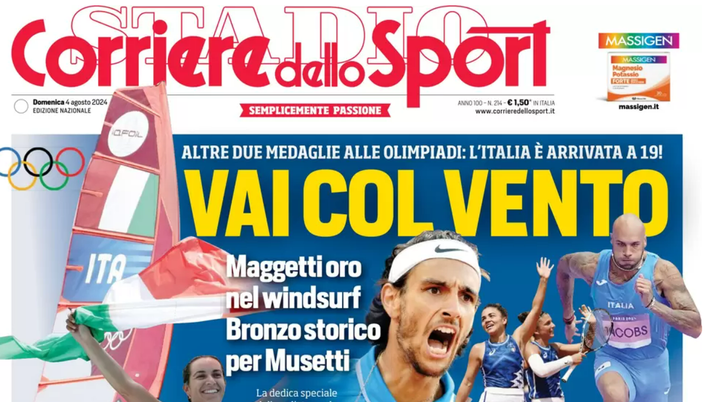 PRIMA PAGINA CORRIERE DELLO SPORT OGGI: “Napoli prigioniero, Osimhen sogna il PSG” - immagine 1