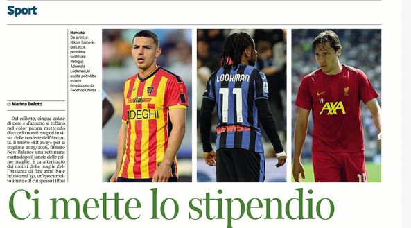 CorSera – Inter e Atalanta ferme, Lookman fa tutto da solo: mossa che sblocca tutto?- immagine 3