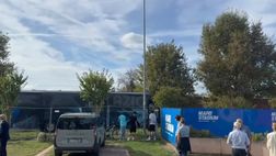 Sassuolo-Lazio, i biancocelesti arrivano al Mapei Stadium – VIDEO