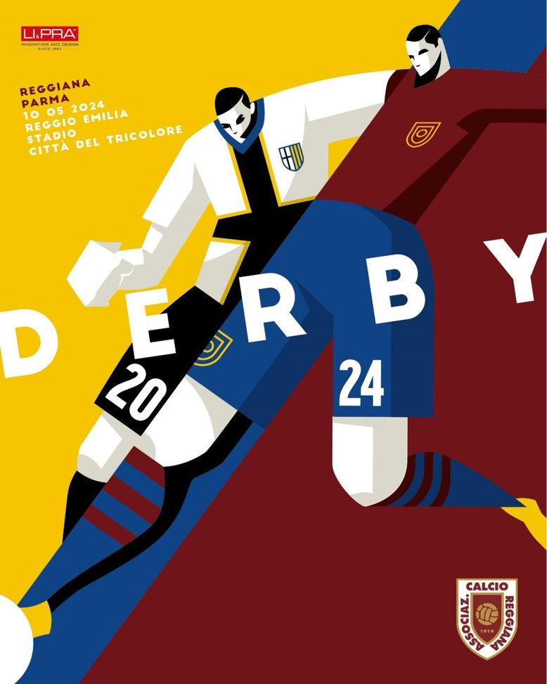 Reggiana, ecco la locandina di presentazione del derby col Parma- immagine 2