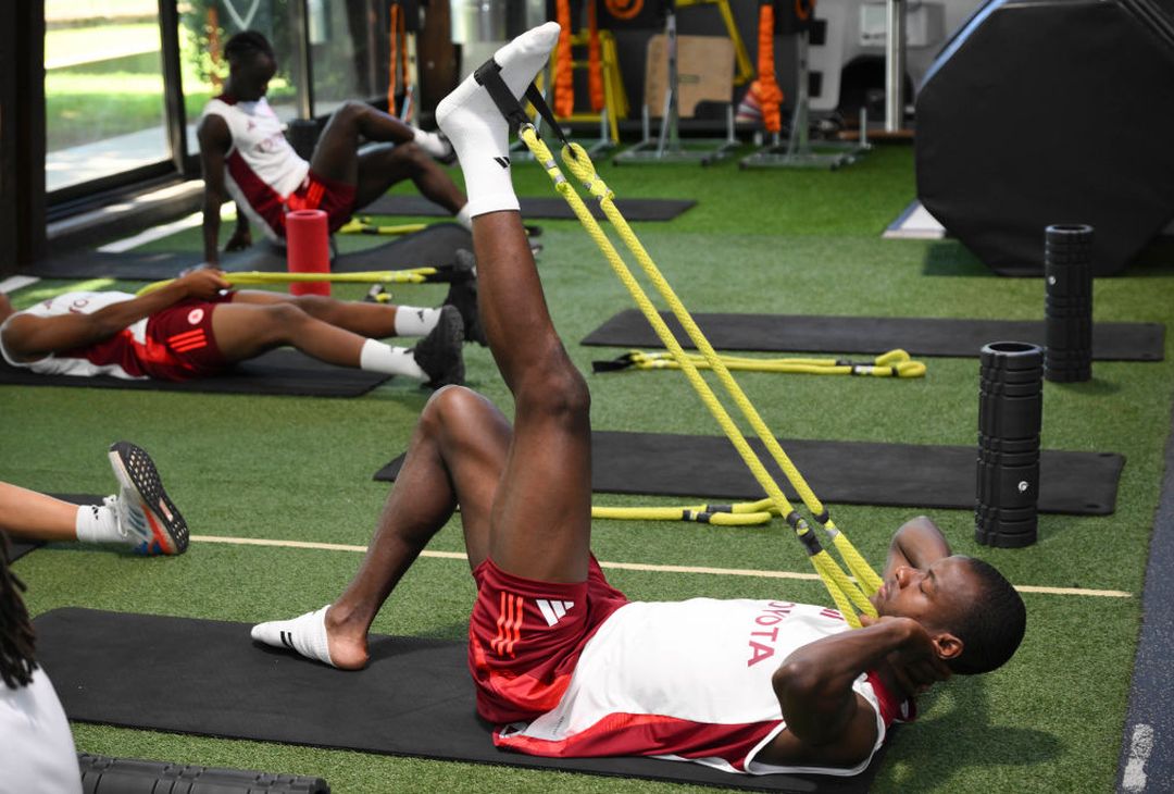 Roma, continua il ritiro: scarico dopo l’amichevole contro il Latina – FOTO GALLERY - immagine 8