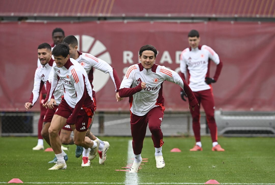 Trigoria, la rifinitura pre Braga e la conferenza di Ranieri – FOTO GALLERY - immagine 6