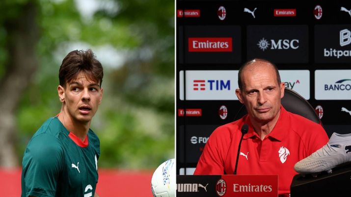 AC Milan, Ardon Jashari e Massimiliano Allegri