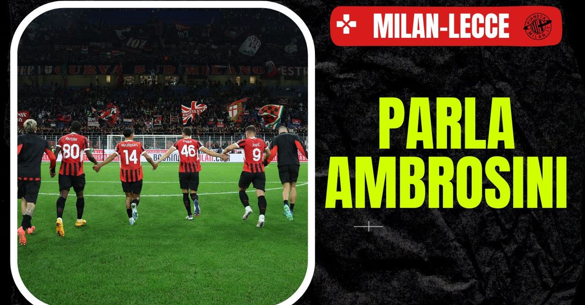 Milan Lecce, Ambrosini: “Il gruppo sta crescendo”. Ma non si esalta