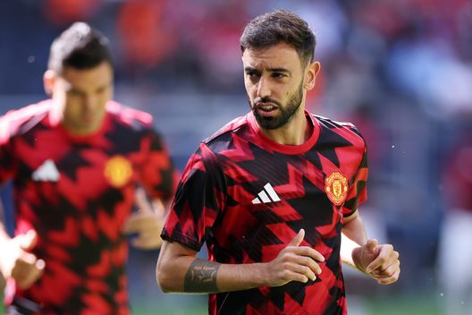 Bruno con la maglia dello United. (Photo by Linnea Rheborg/Getty Images) manchester united