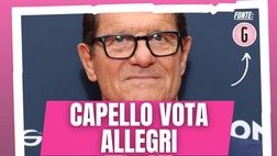 Capello: “Milan, Allegri il migliore sulla piazza. Chi lo critica …”