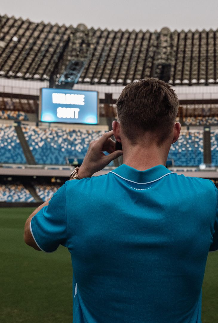 GALLERY Le prime foto di McTominay con la maglia del Napoli: set speciale per lui - immagine 10