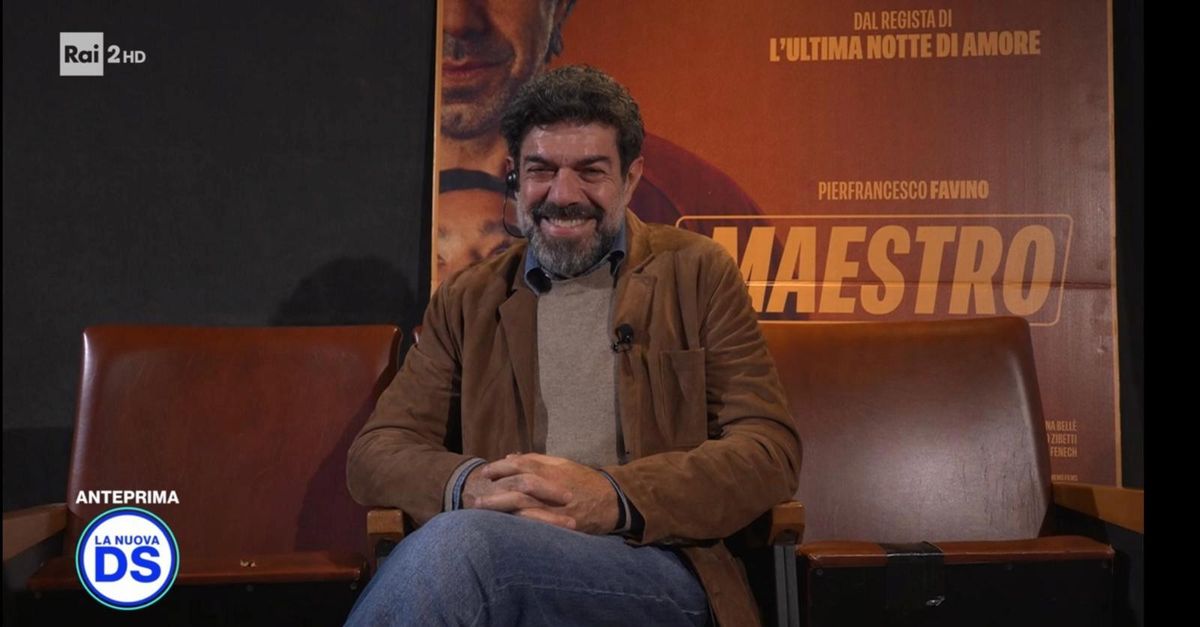 Pierfrancesco Favino: “Che domenica fantastica. Roma capolista? Ma parlate di altro”