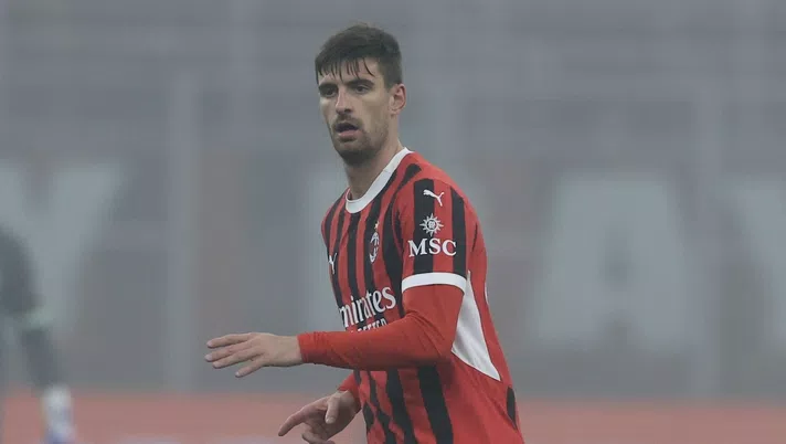 Matteo Gabbia AC Milan Milan-Empoli 3-0 Serie A 2024-2025