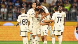 Milan-Roma 2-5: manita giallorossa a Perth, i giallorossi vincono l’amichevole
