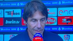 Conte: “Cagliari campo difficile. Kvara? Mi aspetto una cosa. Sullo scudetto…”