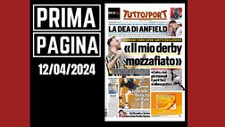 Prima pagina Tuttosport: Milan, reclama un rigore e sbatte sulla traversa