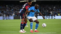 Lukaku-Mina, il siparietto in Napoli-Cagliari fa infuriare il mondo interista