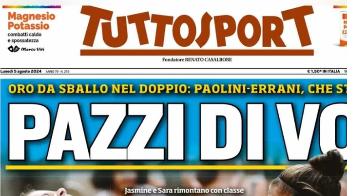 PRIMA PAGINA TUTTOSPORT OGGI: “Chiesa per Frattesi, si lavora allo scambio” - immagine 1