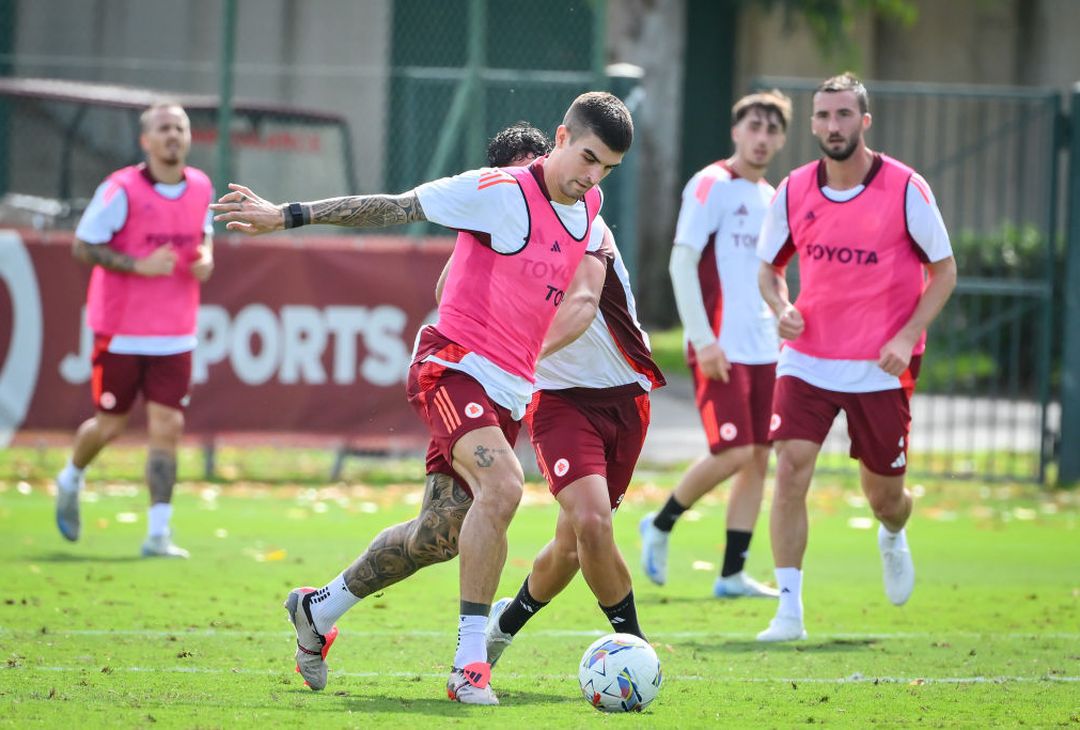 Trigoria, la ripresa degli allenamenti senza i nazionali – FOTO GALLERY - immagine 25