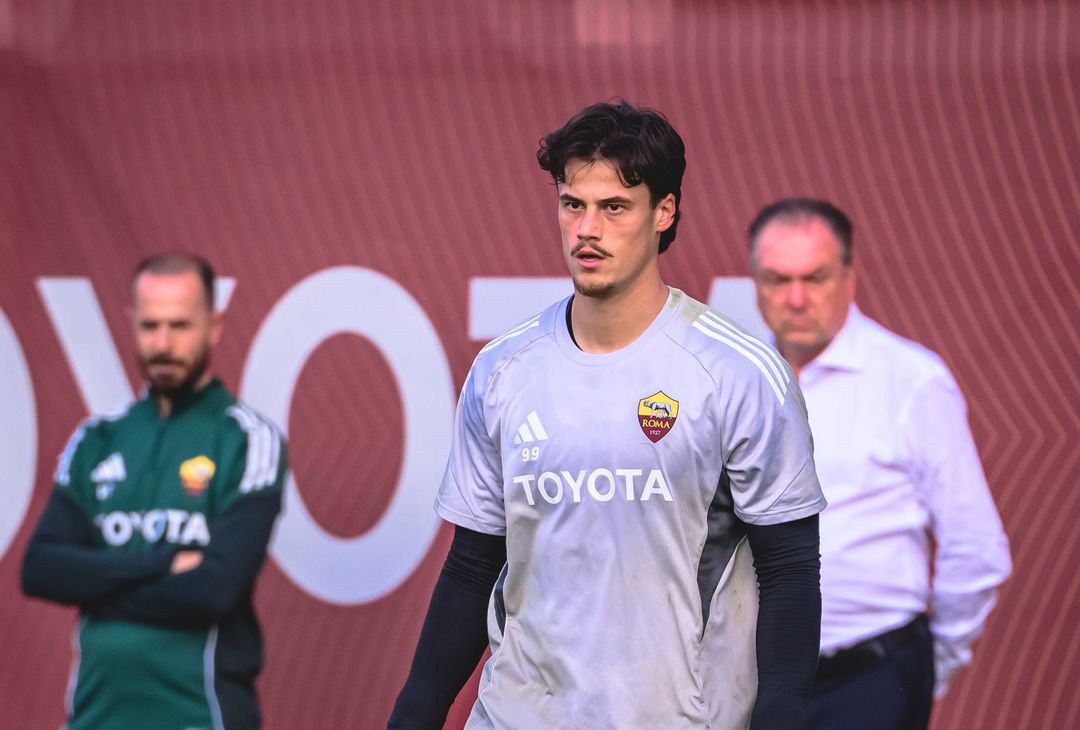 Trigoria, l’allenamento a due giorni da Milan-Roma – FOTO GALLERY - immagine 2