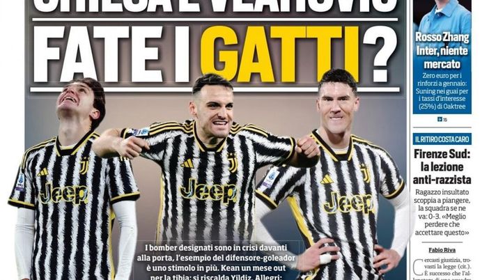 EDICOLA TS – Rosso Zhang: Inter, niente mercato: a rischio pure Djalo - immagine 1