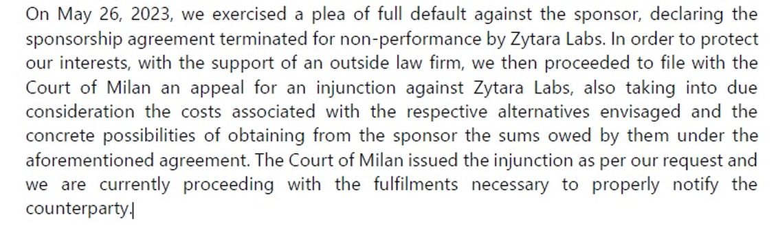 Inter fa causa a Digitalbits, Tribunale Milano “accoglie richiesta decreto ingiuntivo”- immagine 4