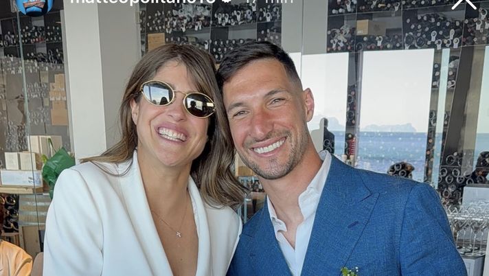 FOTO Politano si é sposato! Lo scatto del matrimonio del 21 del Napoli - immagine 1