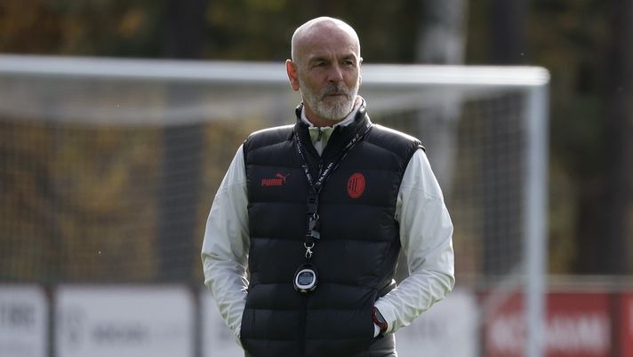 Stefano Pioli AC Milan allenamento Milanello