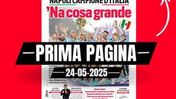 Prima pagina Corriere dello Sport: “Napoli Campione d’Italia, ‘na cosa grande”