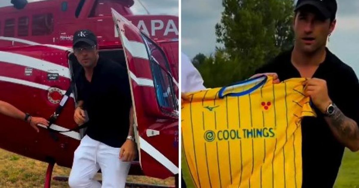 VIDEO / Follia nel campionato sammarinese: presentano un giocatore in elicottero! VIDEO / Follia nel campionato sammarinese: presentano un giocatore in elicottero!