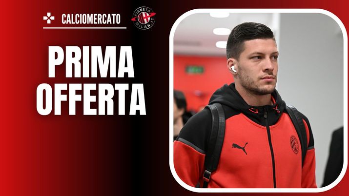 Calciomercato Milan - Luka Jovic - AC Milan Player