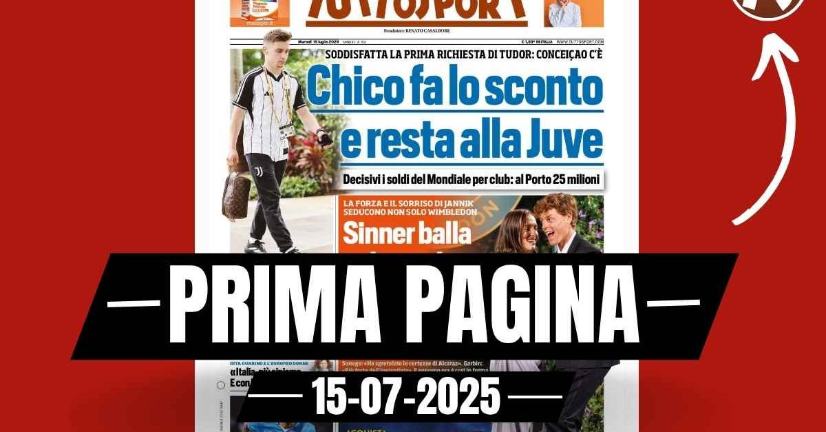 Prima pagina Tuttosport: “Modric esalta il Milan: ‘Che grandi sfide! Prima pagina Tuttosport: “Modric esalta il Milan: ‘Che grandi sfide!