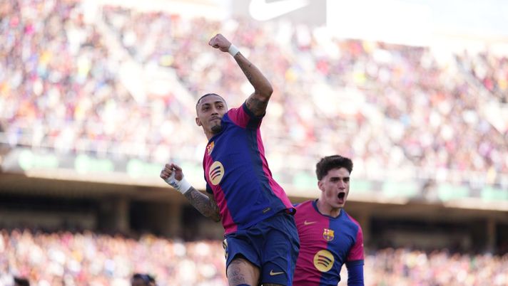 Barcellona, quanta fatica contro il Celta Vigo: 4-3, serve un rigore di Raphinha al 98′ - immagine 1