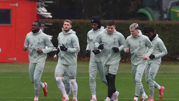 Allenamento AC Milan Milanello