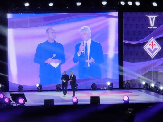 L’emozione di Commisso, l’inno cantato: rivivi l’inaugurazione del Viola Park - immagine 4