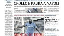PRIMA PAGINA IL MATTINO OGGI: “Nel segno di Lukaku!”