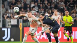 La Roma tiene botta e strappa il pareggio alla Juve