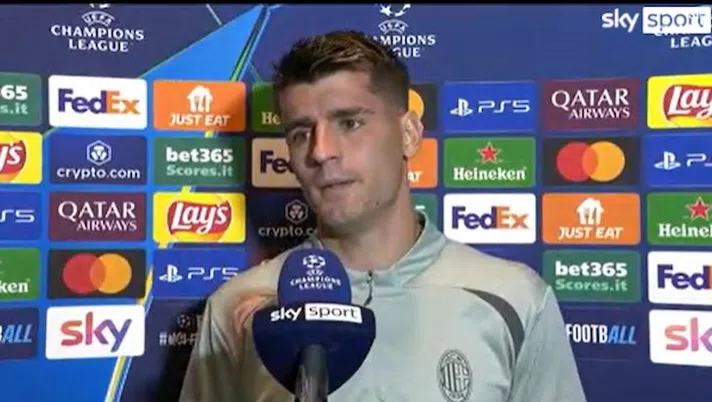 Milan, Morata: “Come si svolta in vista del derby? Non so come ma per forza” - immagine 1