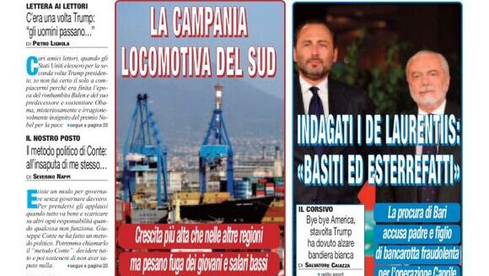 Prime pagine giornali sportivi oggi: il Napoli sui media- immagine 1
