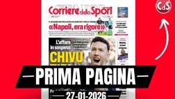Prima pagina Corriere dello Sport: “Nuovo difensore, il Milan chiama Dragusin”