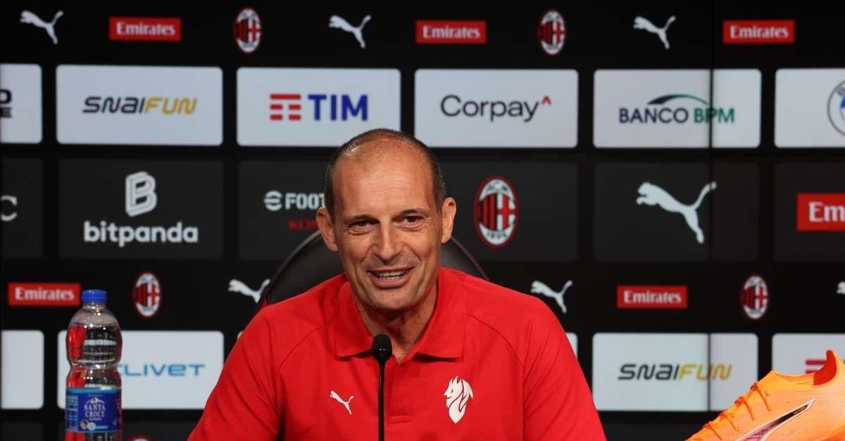 Milan Roma: ecco data, luogo e orario della conferenza stampa di mister Allegri Milan Roma: ecco data, luogo e orario della conferenza stampa di mister Allegri