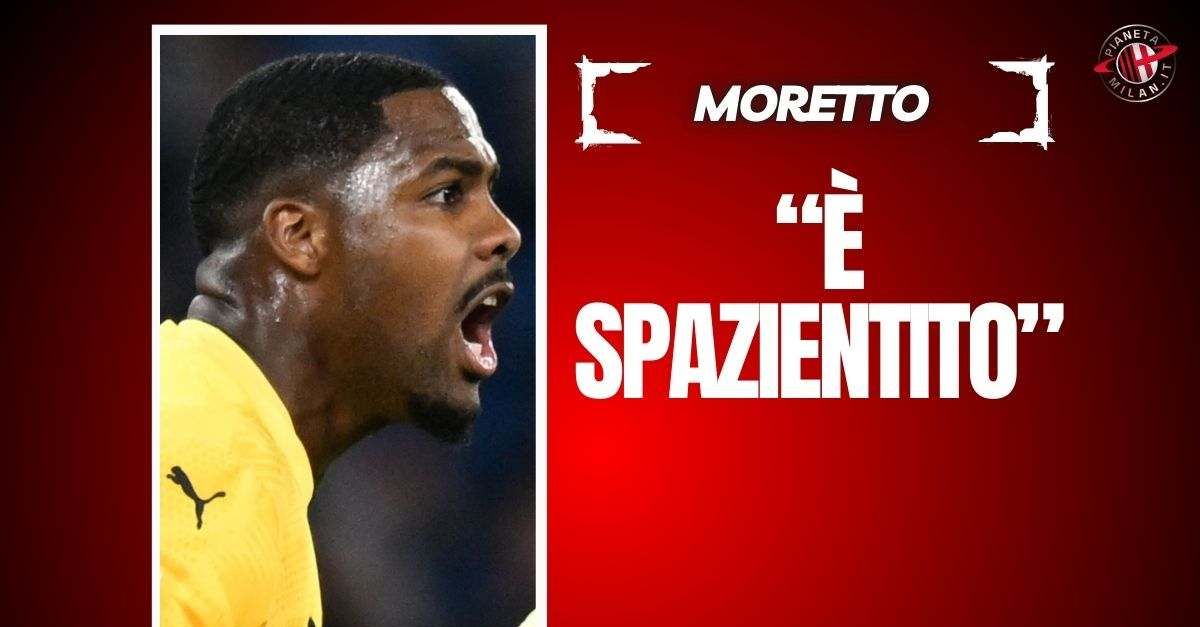 milan moretto maignan spazientito la ricostruzione sul rinnovo