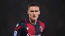 Bologna, Aebischer va KO e rischia il match contro il Napoli: i tempi di recupero