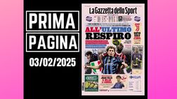 Prima pagina Gazzetta dello Sport: “Milan-Inter all’ultimo respiro”