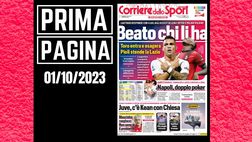Prima pagina Corriere dello Sport: “Beato chi li ha”