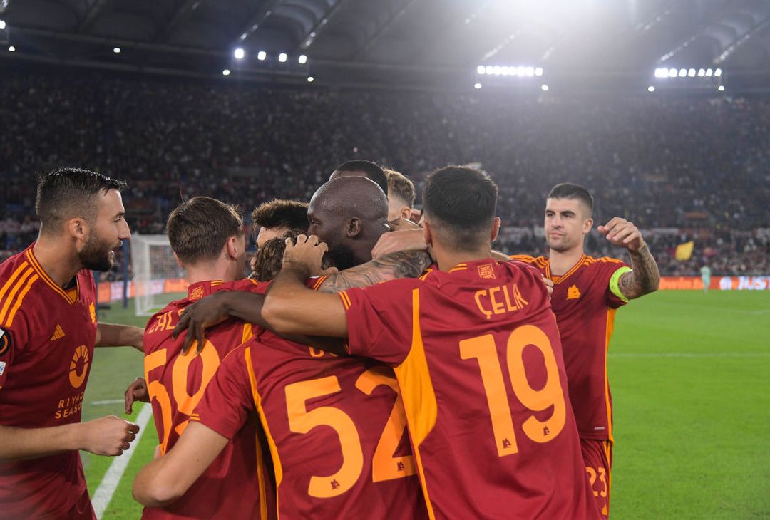 Roma-Slavia Praga 2-0 – FOTO GALLERY - immagine 33