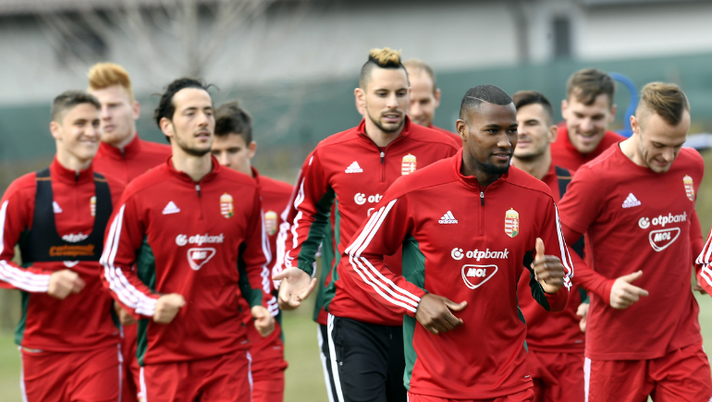 Roland Sallai si allena con la nazionale ungherese Qualificazioni Euro 2024