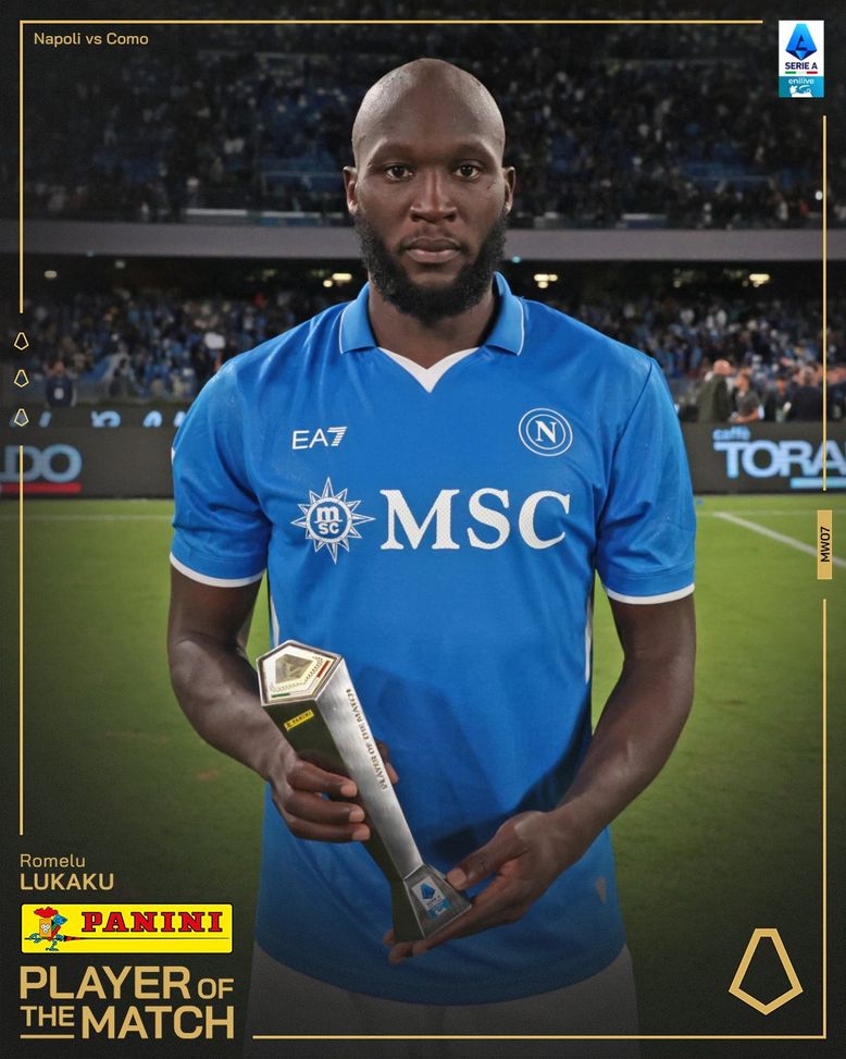 FOTO Lukaku, impatto senza senso: arriva il terzo premio Panini Man of the Match- immagine 2