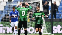 Lecce-Sassuolo 1-1: Krstovic risponde a Berardi. D’Aversa e Dionisi pareggiano
