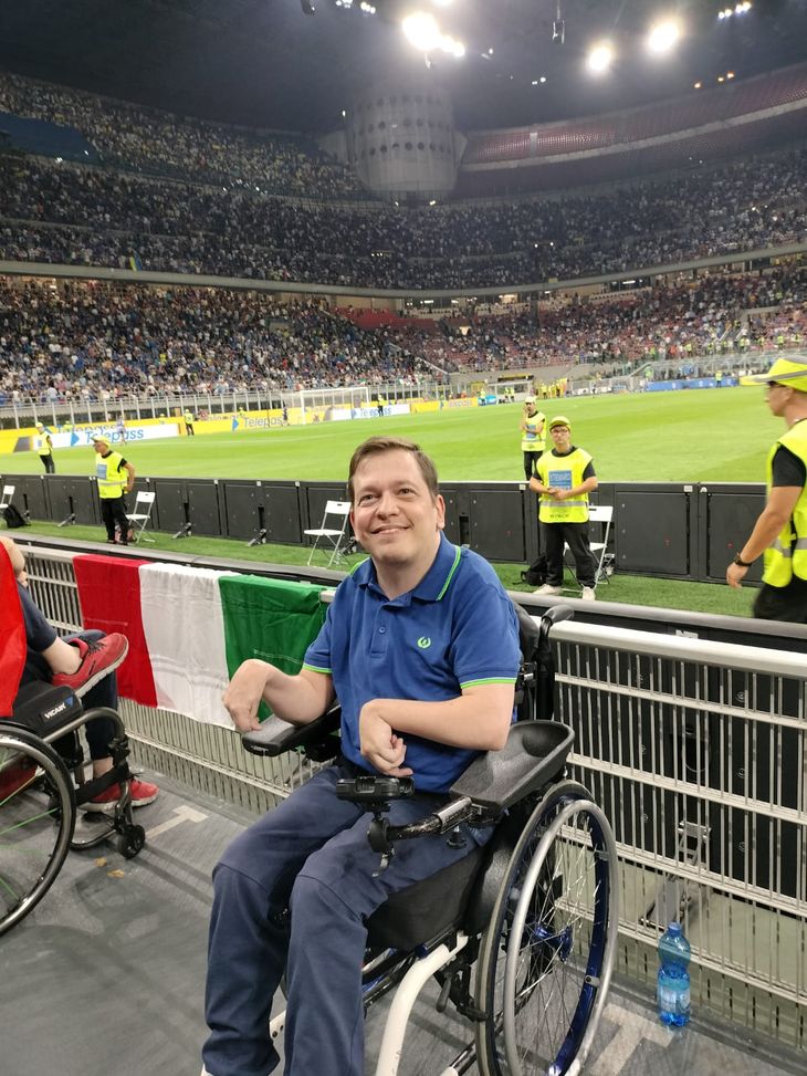 Calcio e disabilità: Stefano Pietta domenica su Rai 3 ospite di “O Anche No”- immagine 2