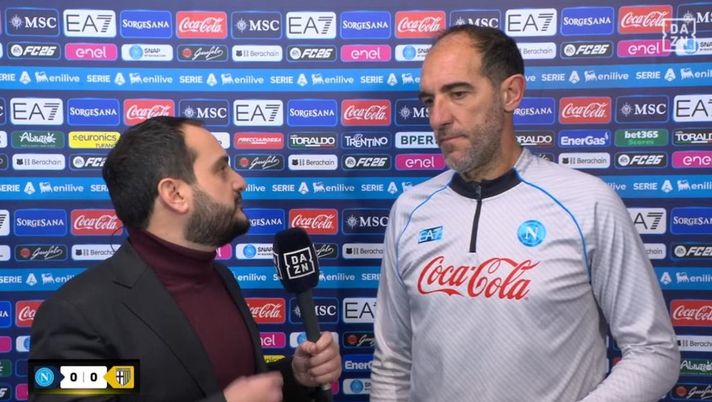 Napoli-Parma, Stellini: “Mancate energie e pure un pizzico di fortuna. Con il VAR non va mai…” - immagine 1